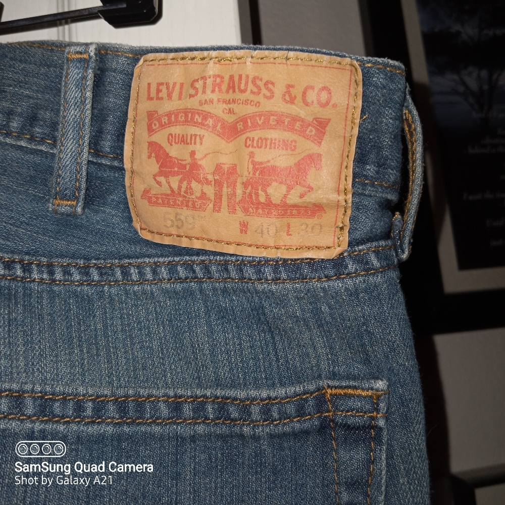 Men's Levi Jeans size W40 L30